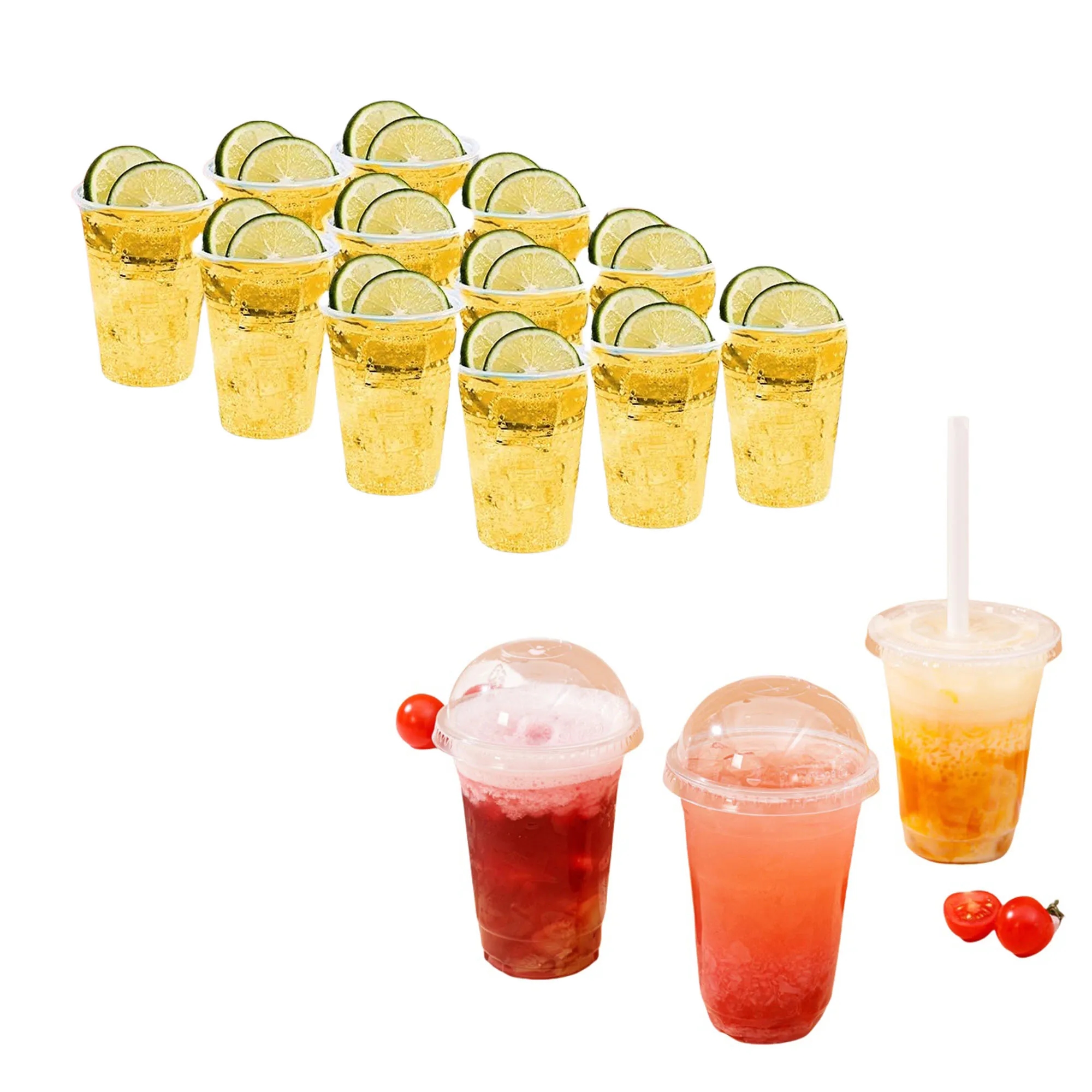 12oz Clear Disposable Cups 9