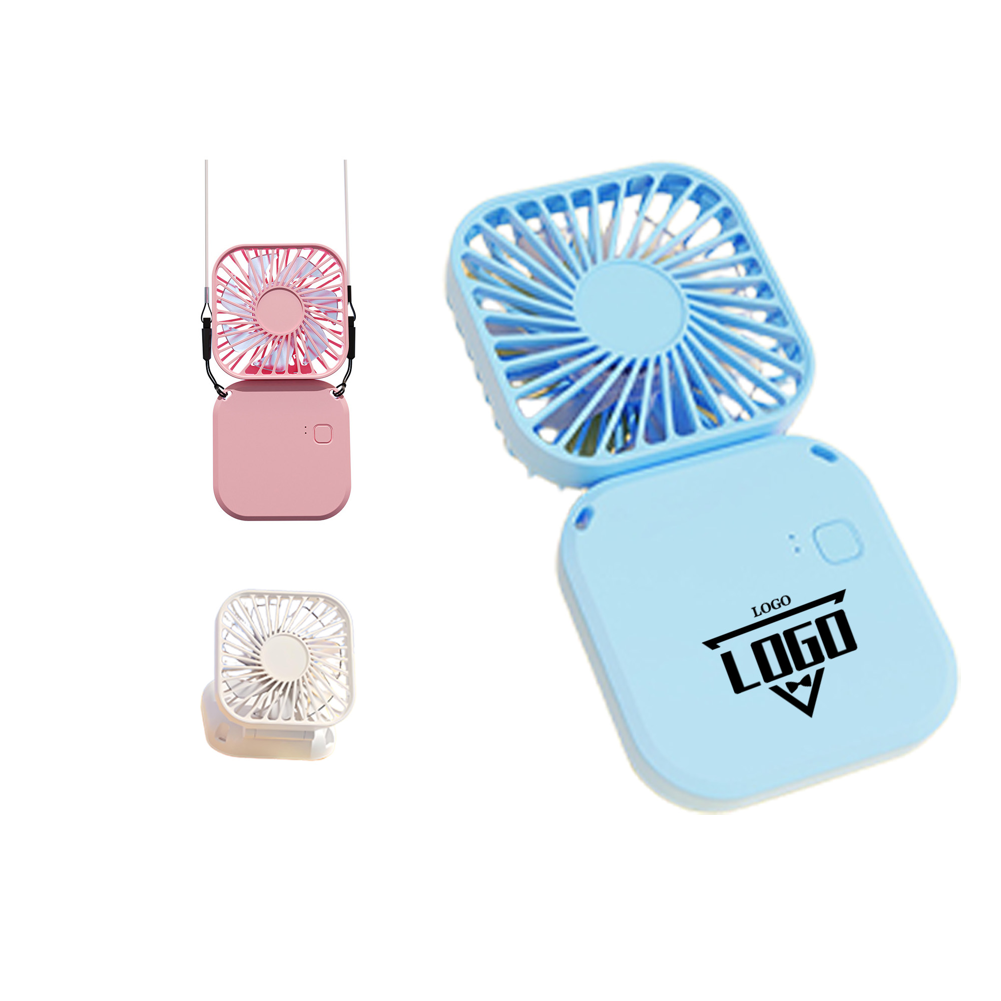 Mini Folding Neck Fan 2