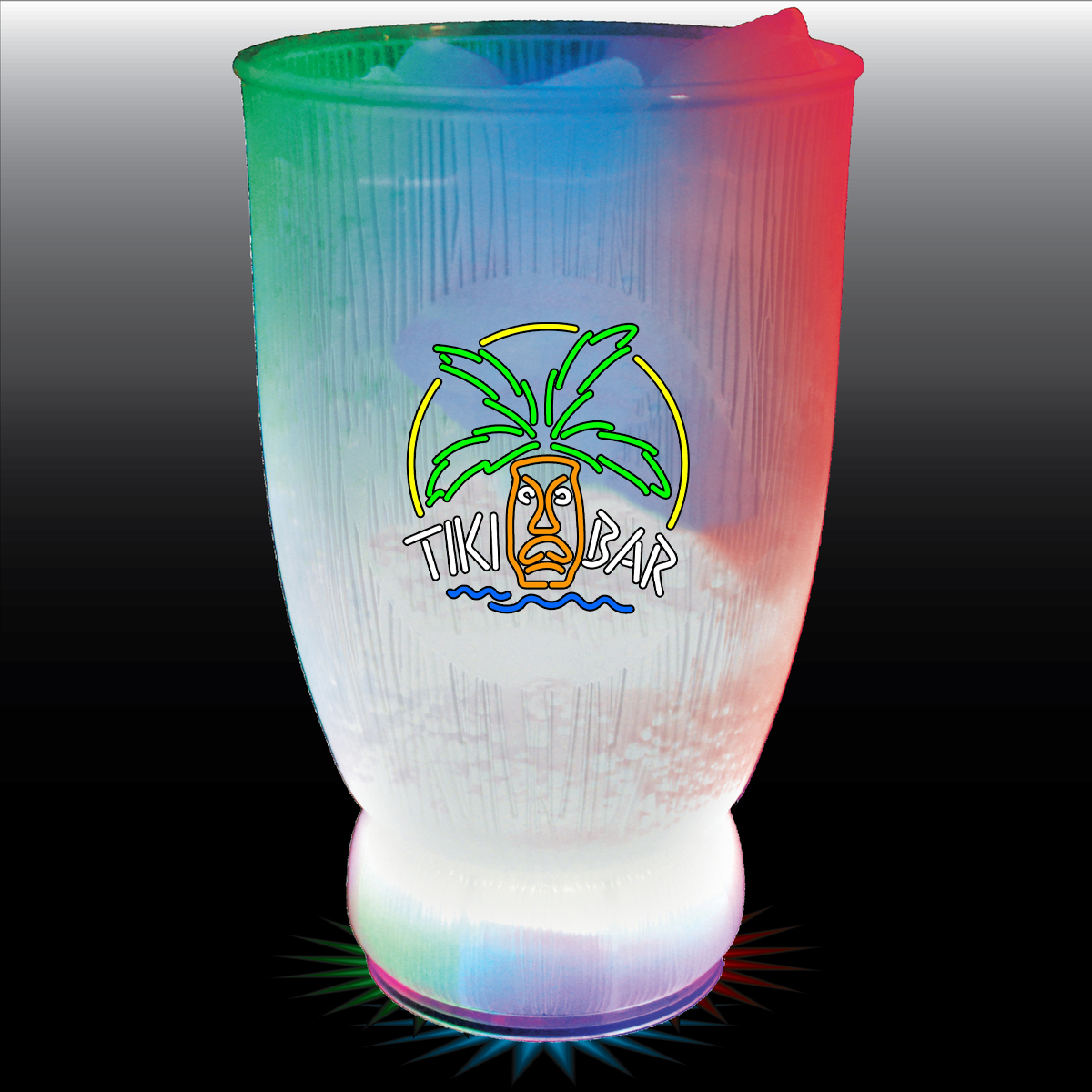 18oz Flashing Acrylic Coconut Cup