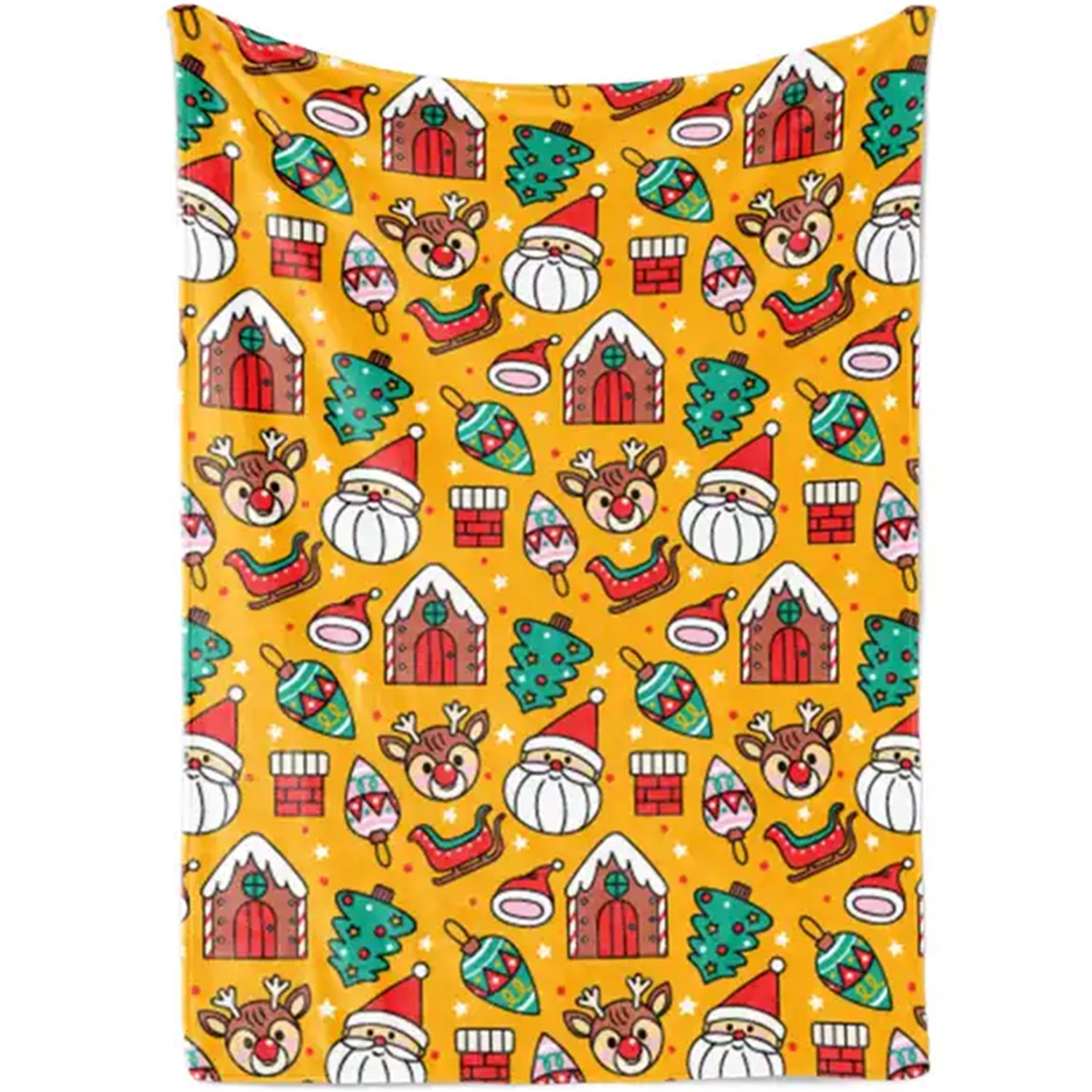 42” x 42” Cotton Feel Swaddle Sublimation Blanket 200 GSM 5