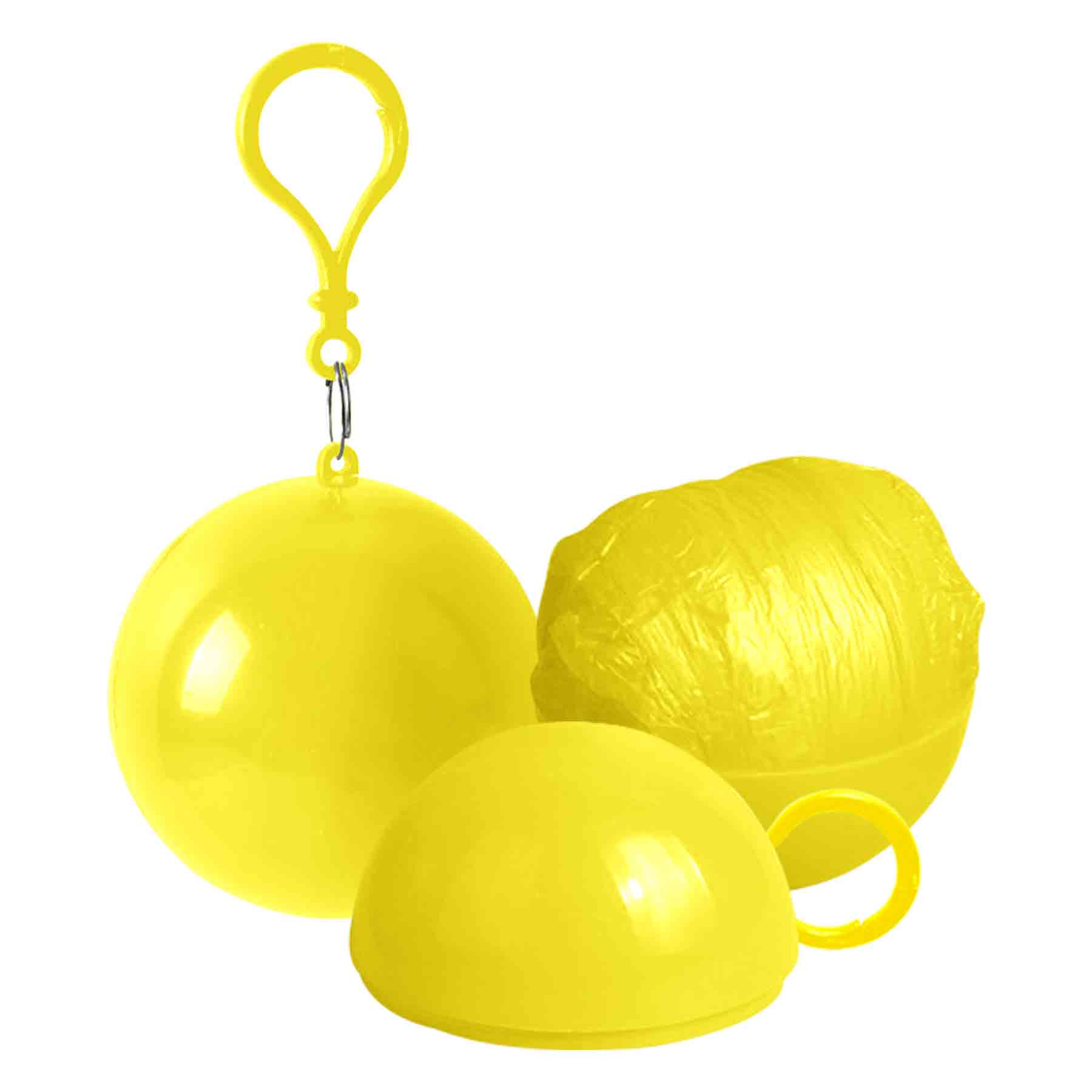 Disposable Raincoat Ponchos with Keychain Ball, custom jacket with logo imprint 4