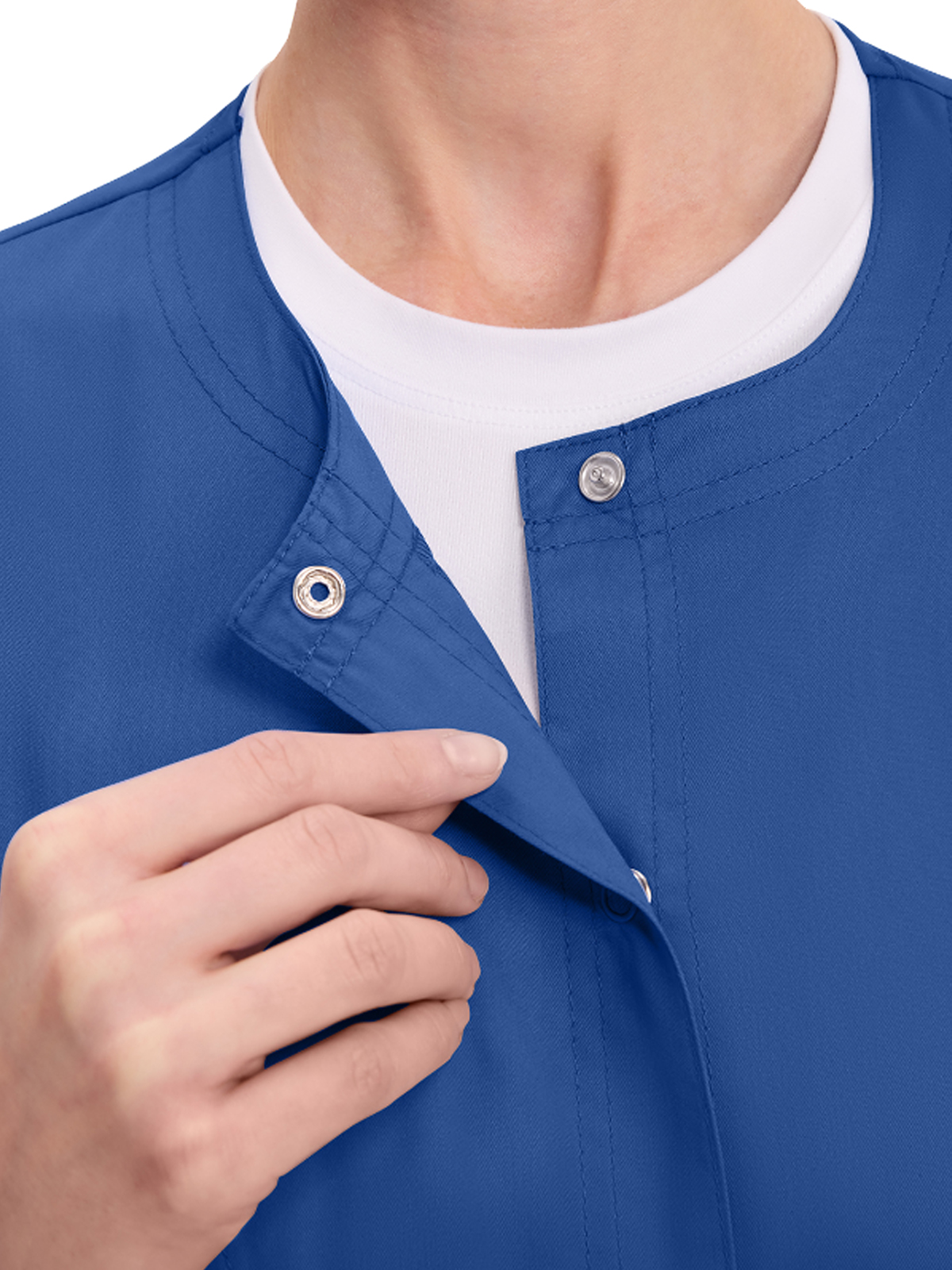 Cherokee - Workwear Revolution - Women's 3-Pocket Snap Front Jacket 26