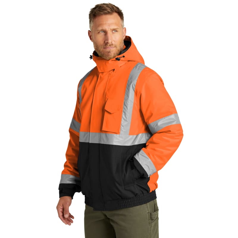 CornerStone ANSI 107 Class 3 Economy Waterproof Insulated Bomber Jacket 3