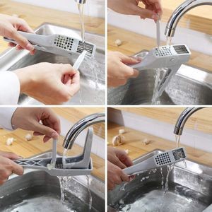 Plastic Garlic Mincer And Slicer 10