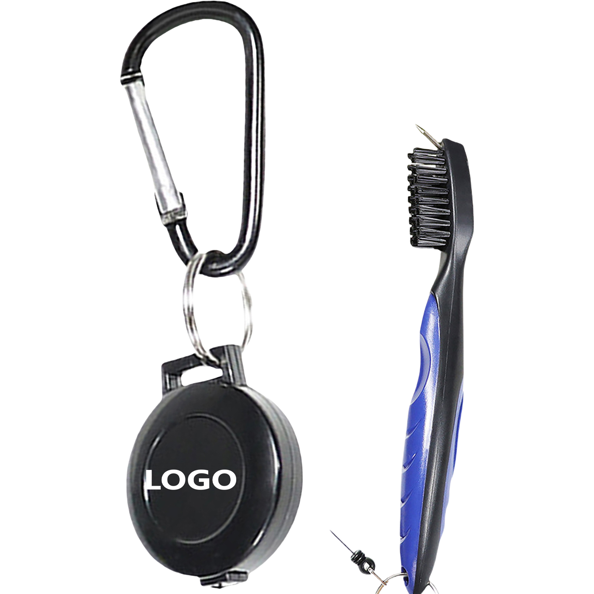 Retractable Golf Cleaning Equipment Brush 1