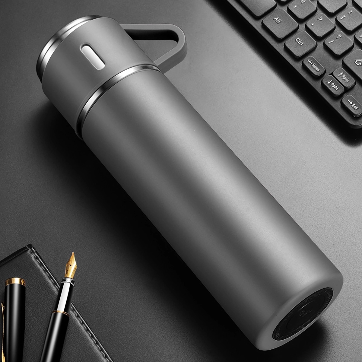 Insulated Vacuum Bottle With Cup 7