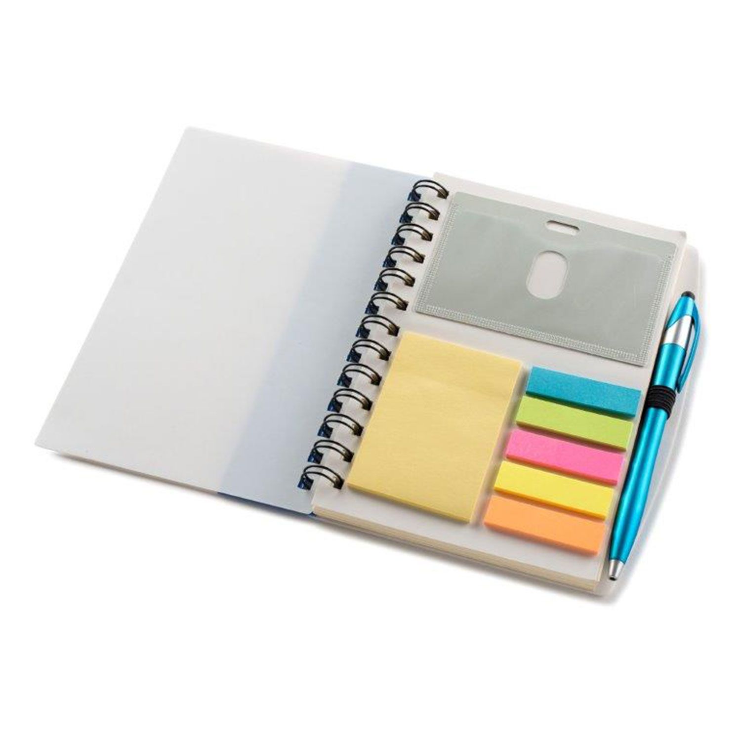 SpiralScript 5.5 x 7 Plastic Spiral Journal with Pen 22