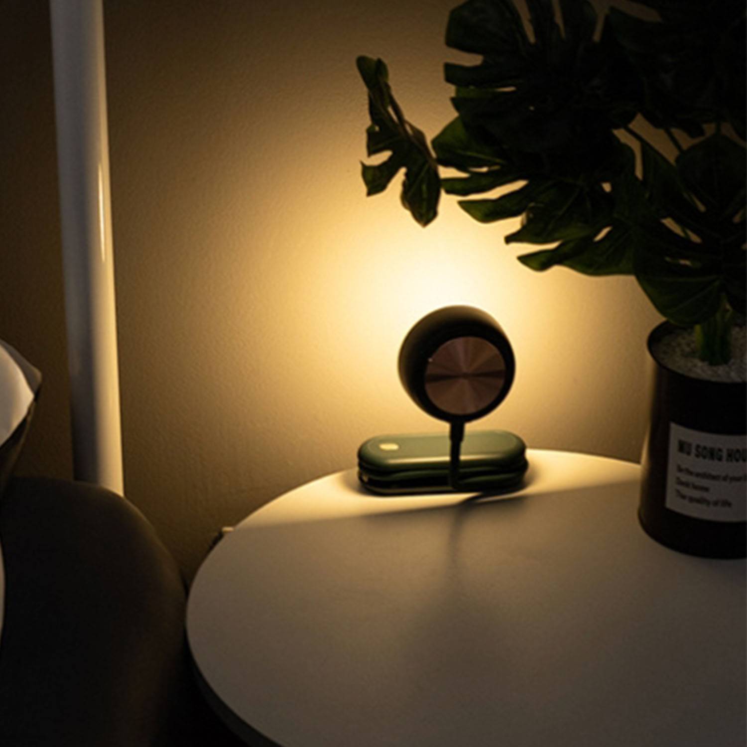 Foldable Universal Hose Reading Night Light USB Rechargeable 1