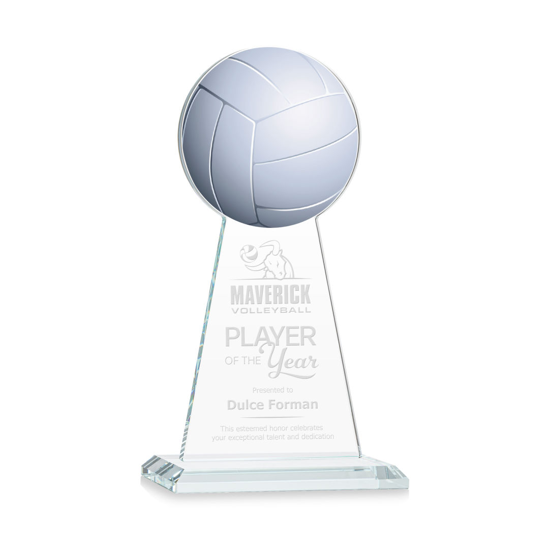 Edenwood Volleyball Award - Clear 8
