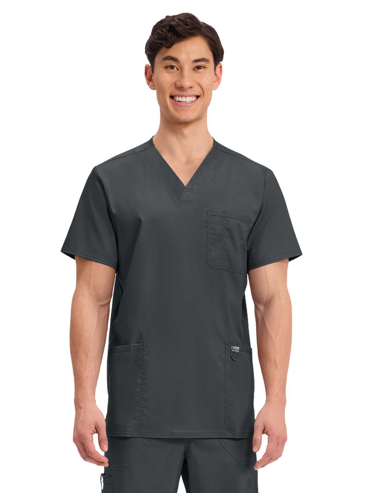 Cherokee - Workwear Revolution - Men's 3-Pocket V-Neck Top