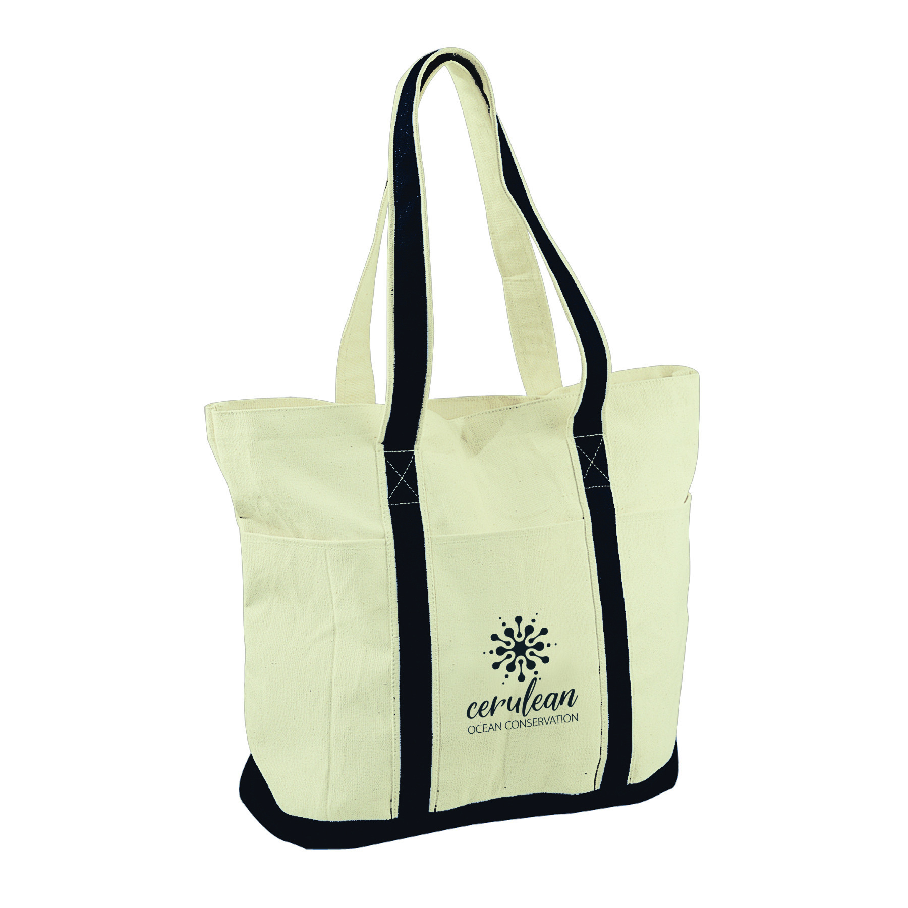 Heavy Cotton Tote Bag, custom tote bag with logo imprint 2