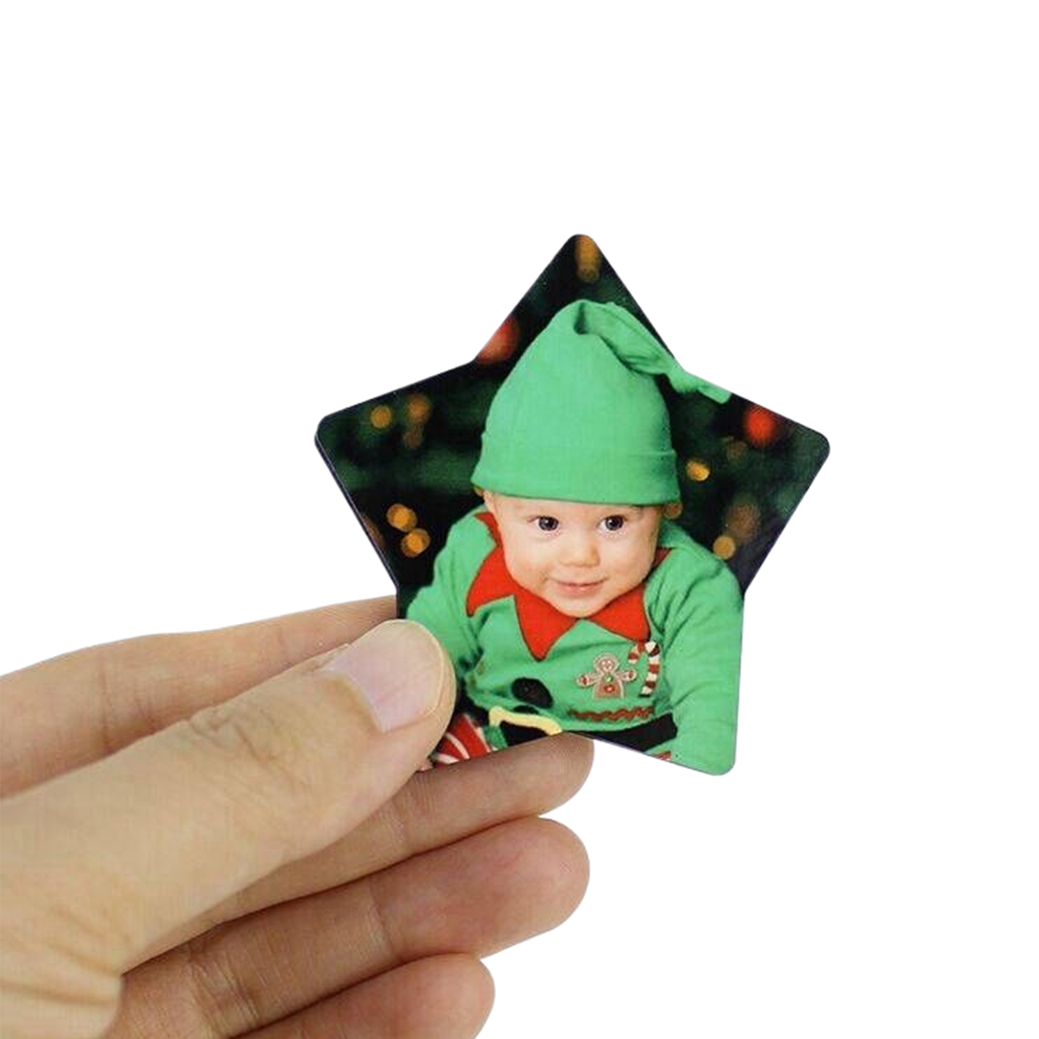 Star Shaped Sublimation MDF Fridge Magnet 2