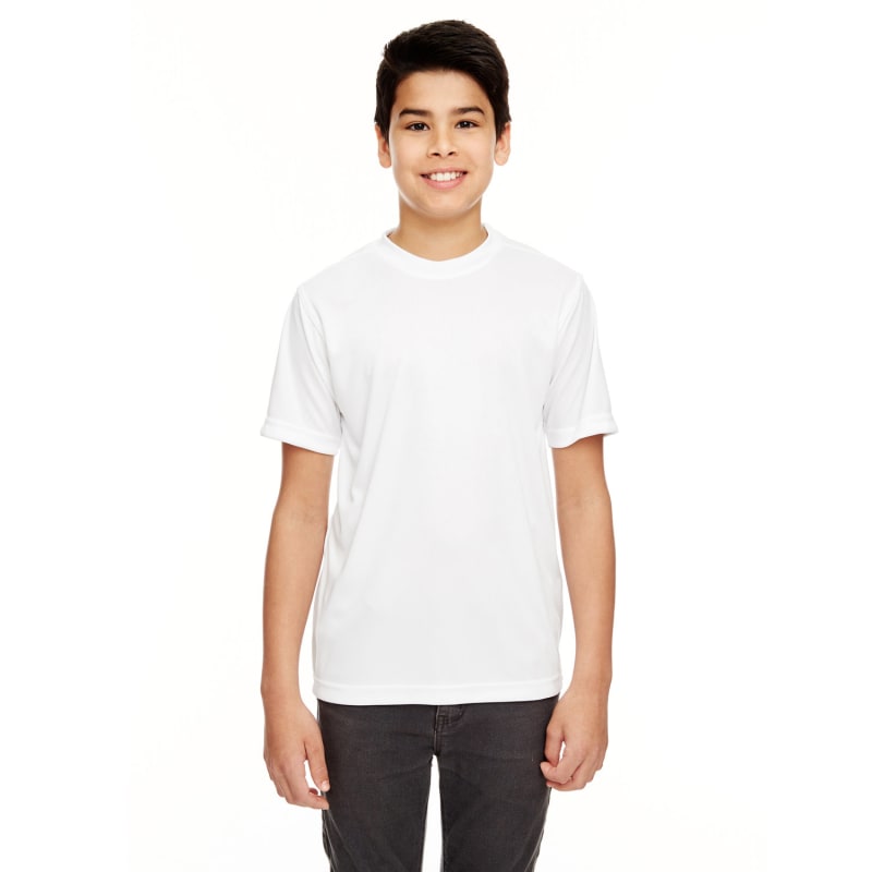 UltraClub Youth Cool & Dry Basic Performance T-Shirt 23