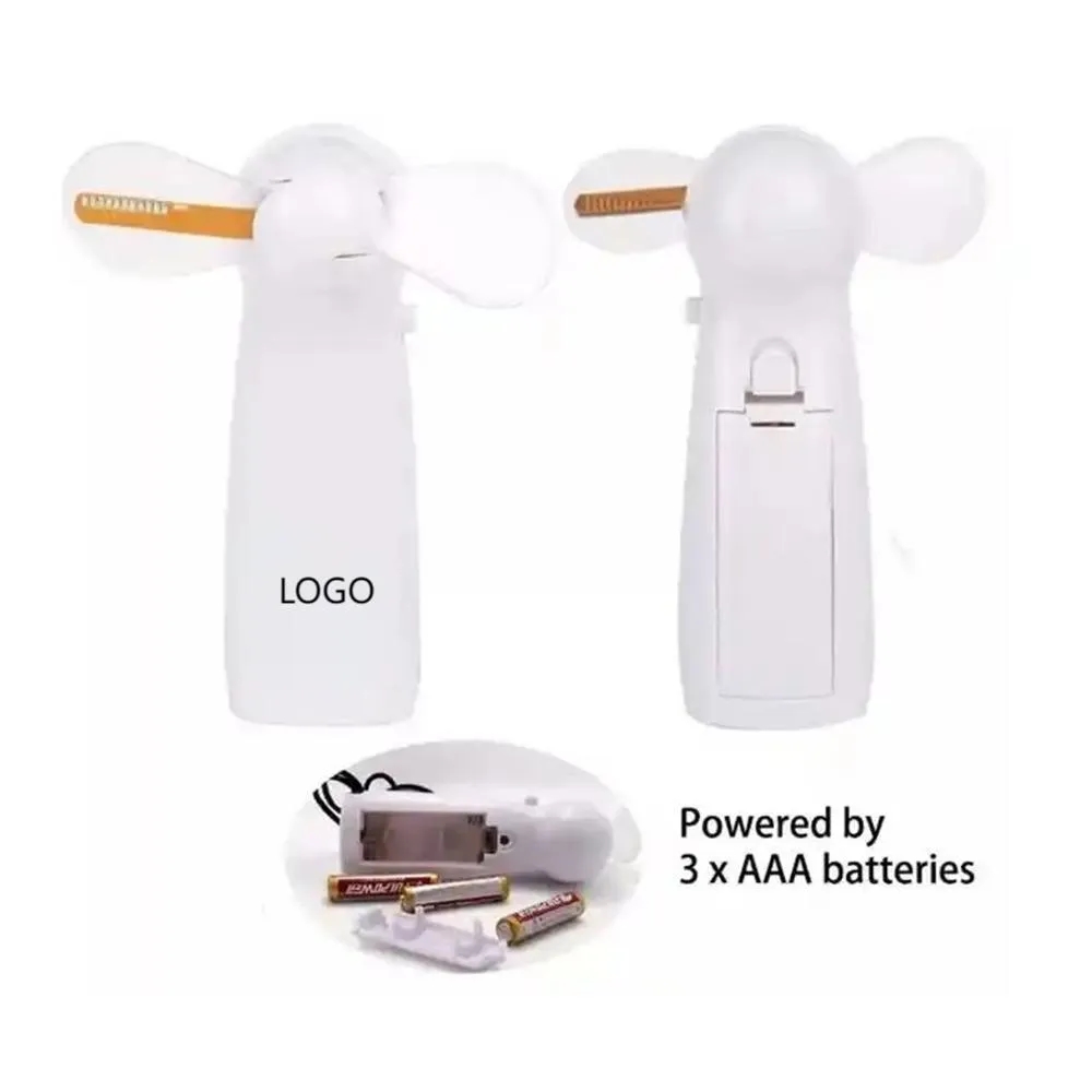 Pre-Programmed Portable LED Fans With Letters 6