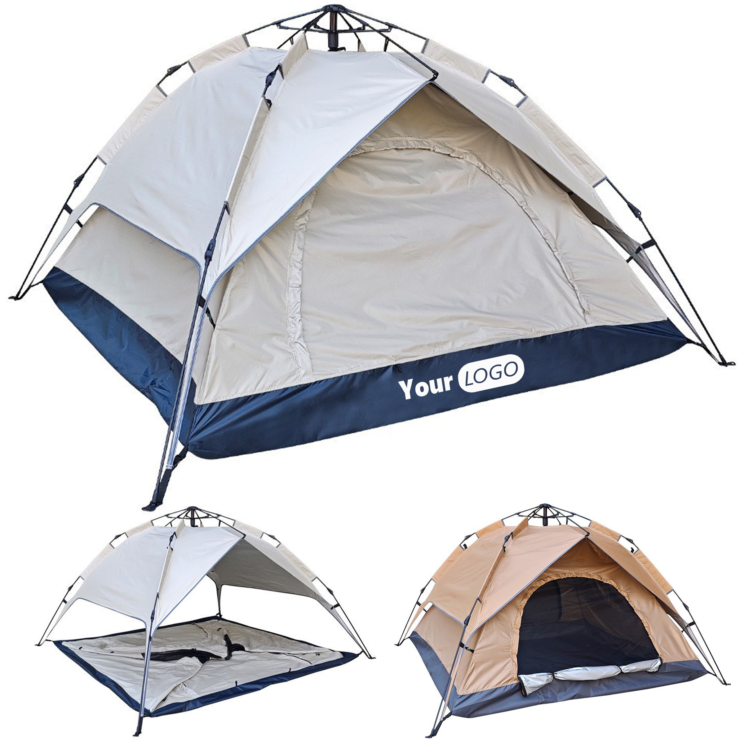 Polyester Outdoor Camping Folding Tent 2