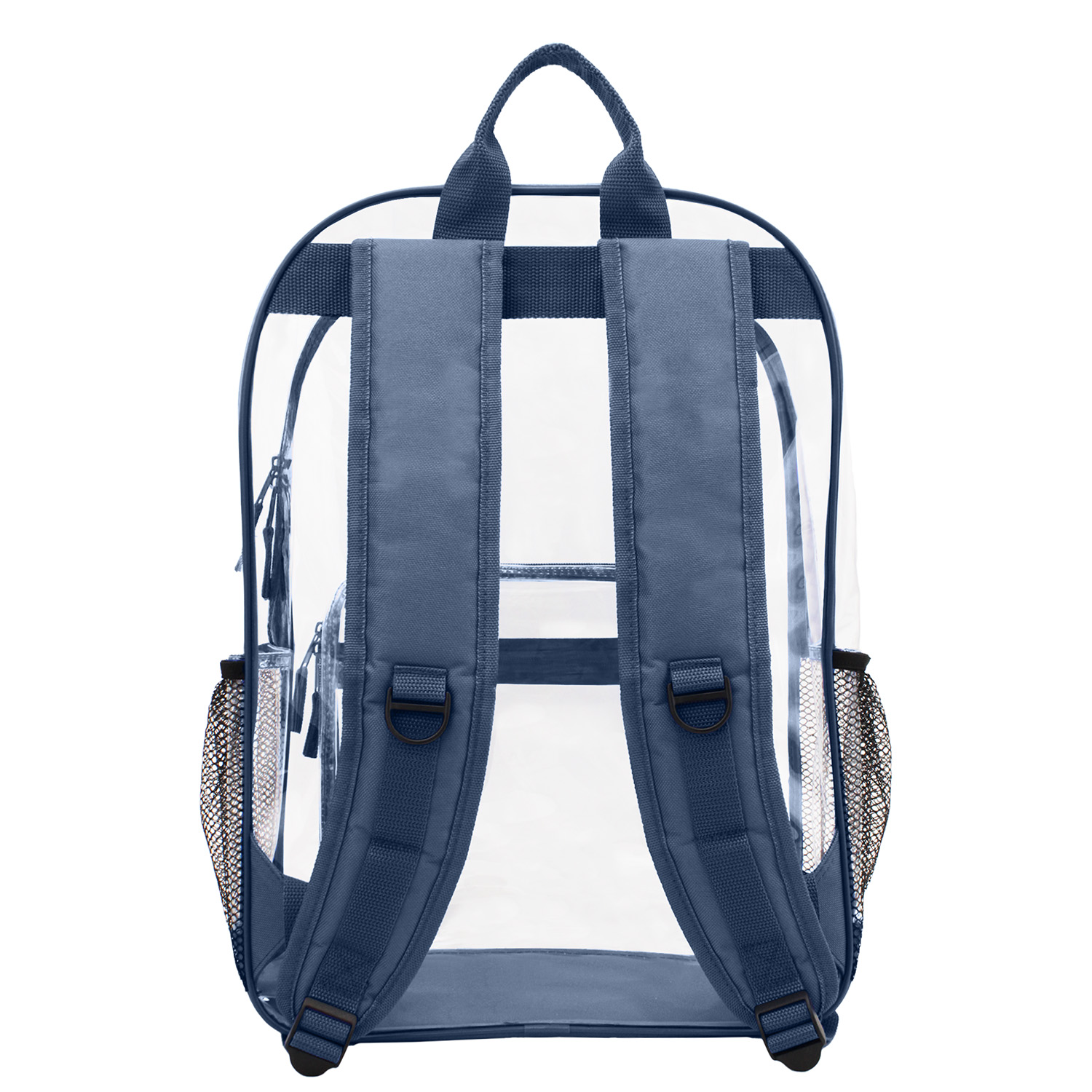 18" Heavy Duty Multi-Function Clear Backpack 2