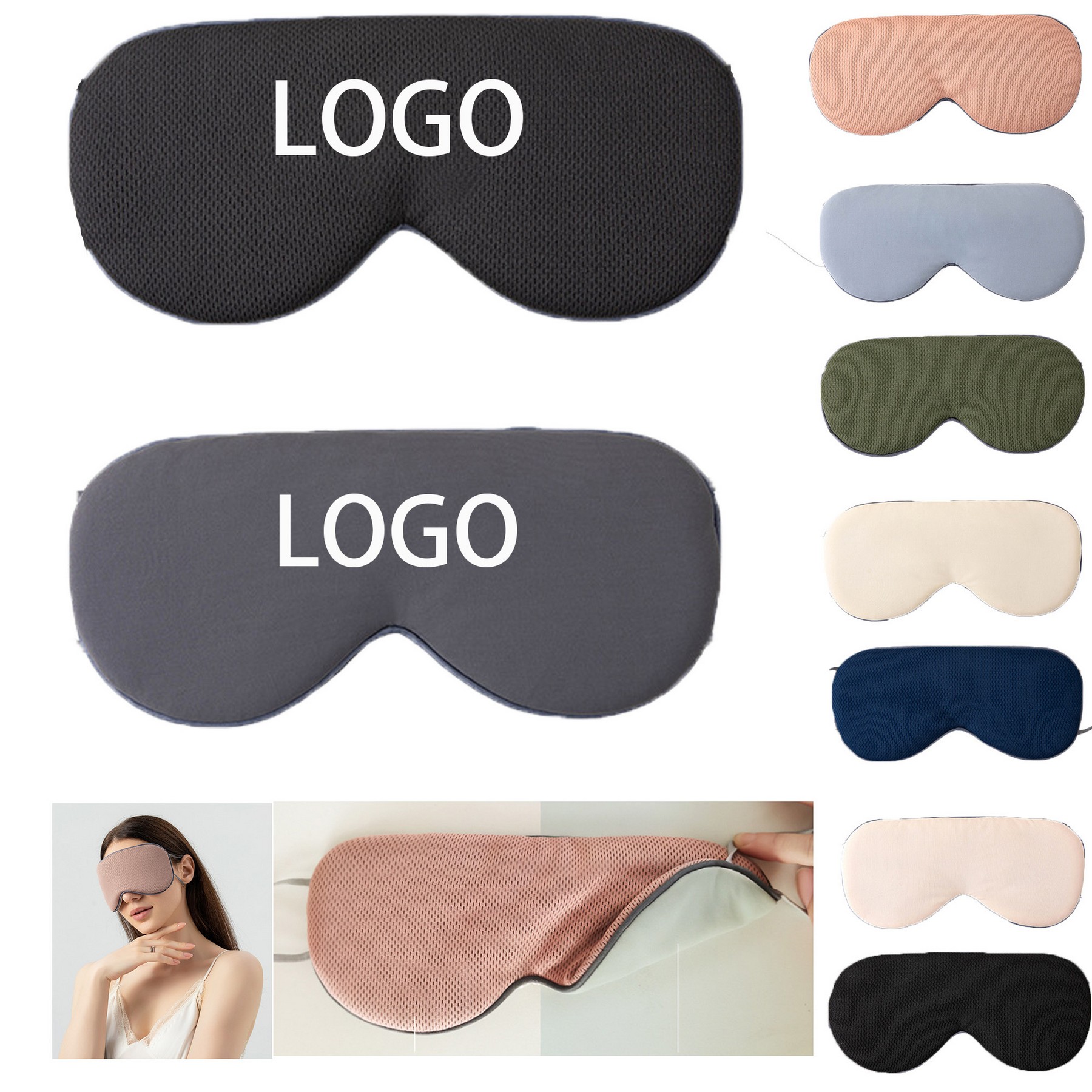 Double-Sided Cooling And Heating Sleeping Eye Mask