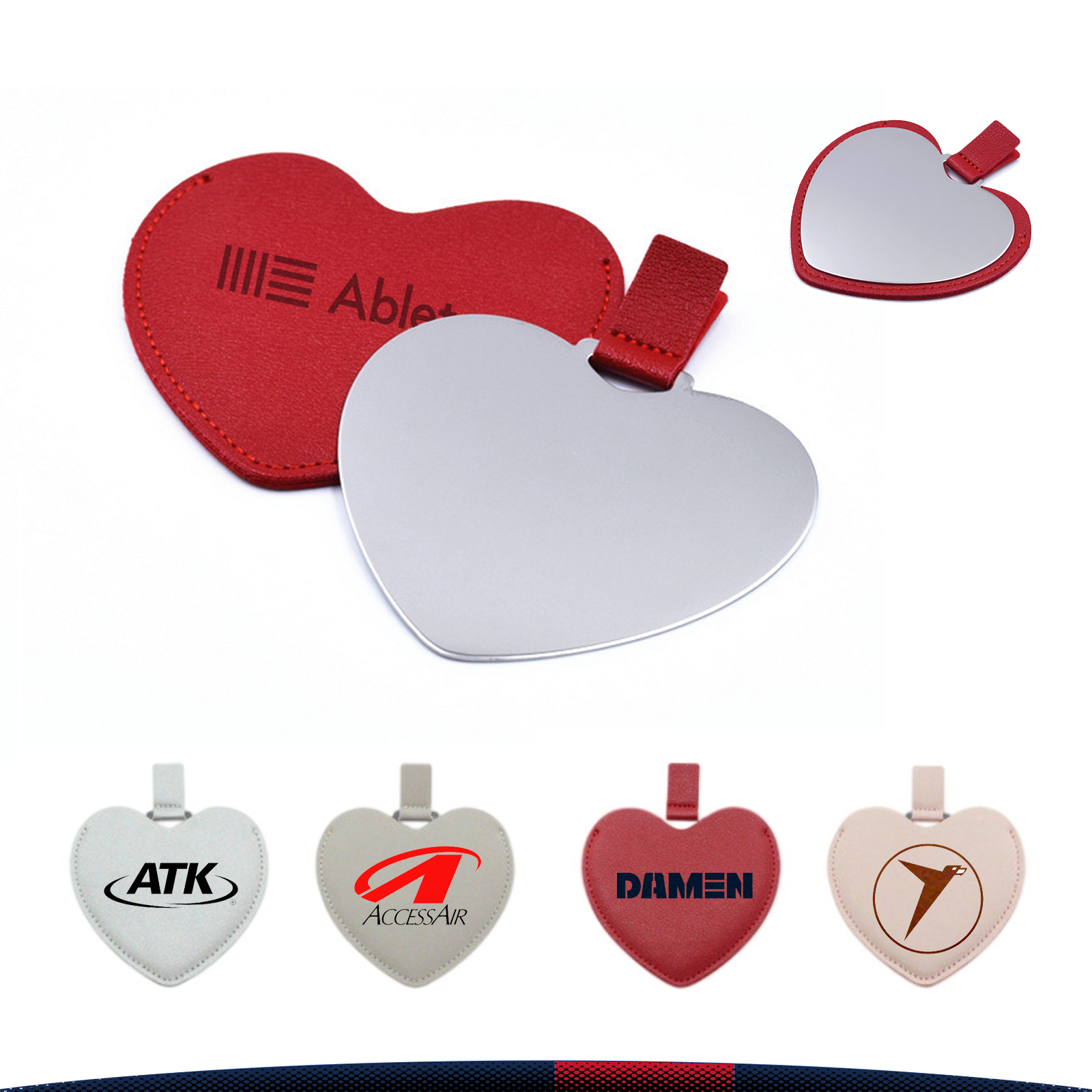 Heart Stainless Steel Mirror 4