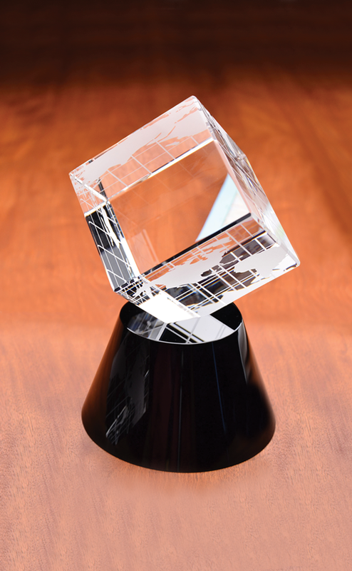 Columbus Globe on Base 1