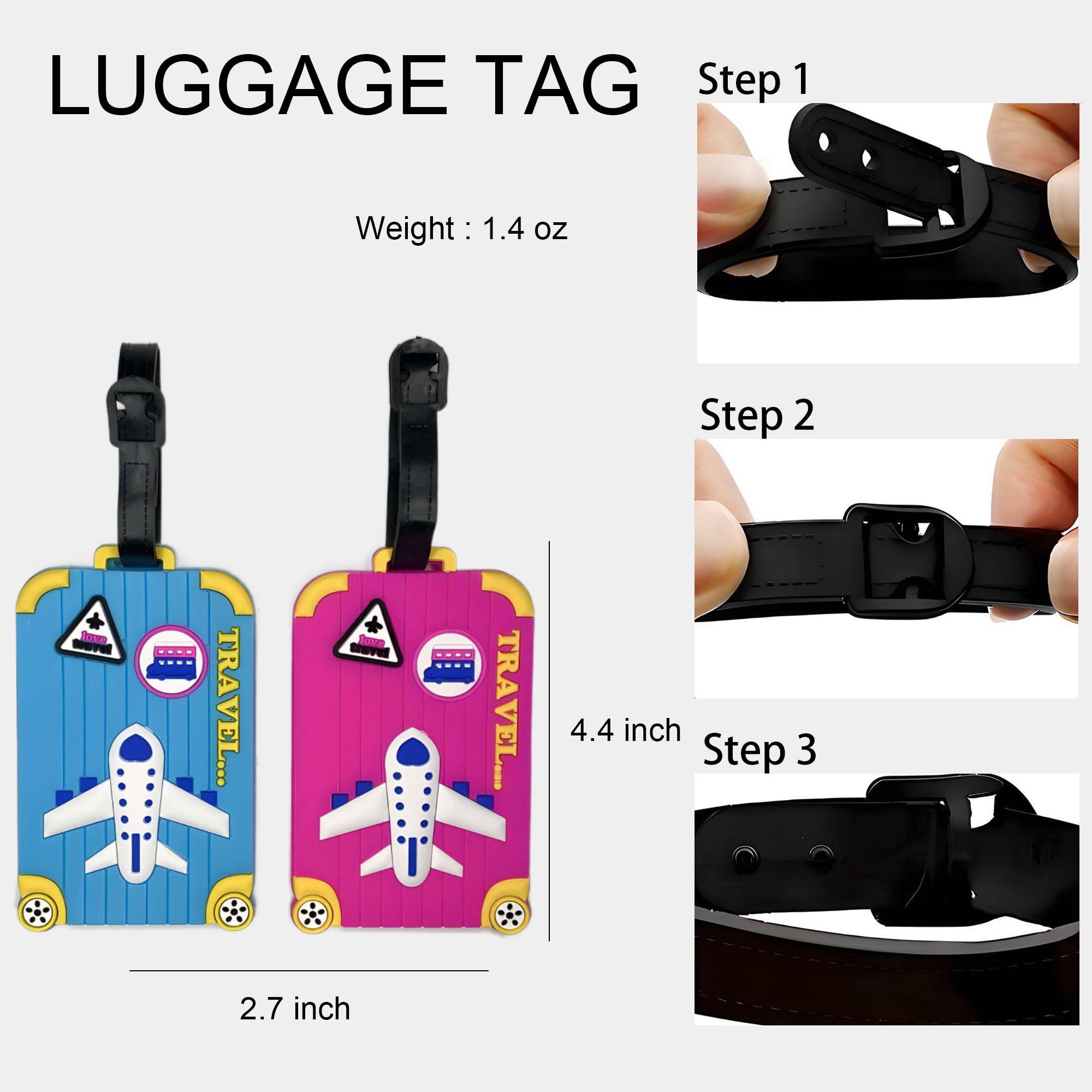 PVC Cartoon Soft Rubber Tag Protective Cover 3