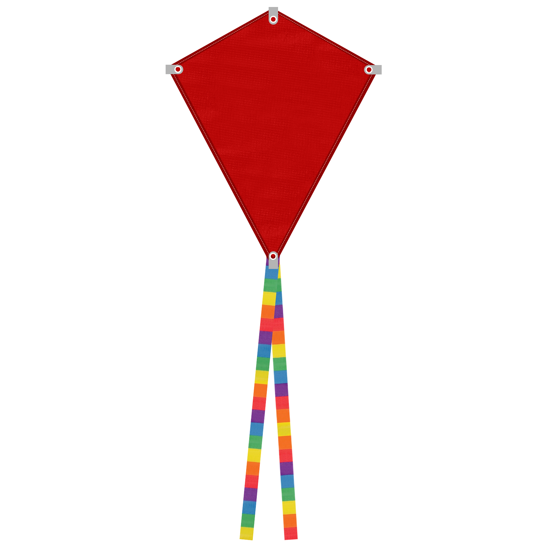 Full Color Polyester Diamond Kite Toy With String Set 20