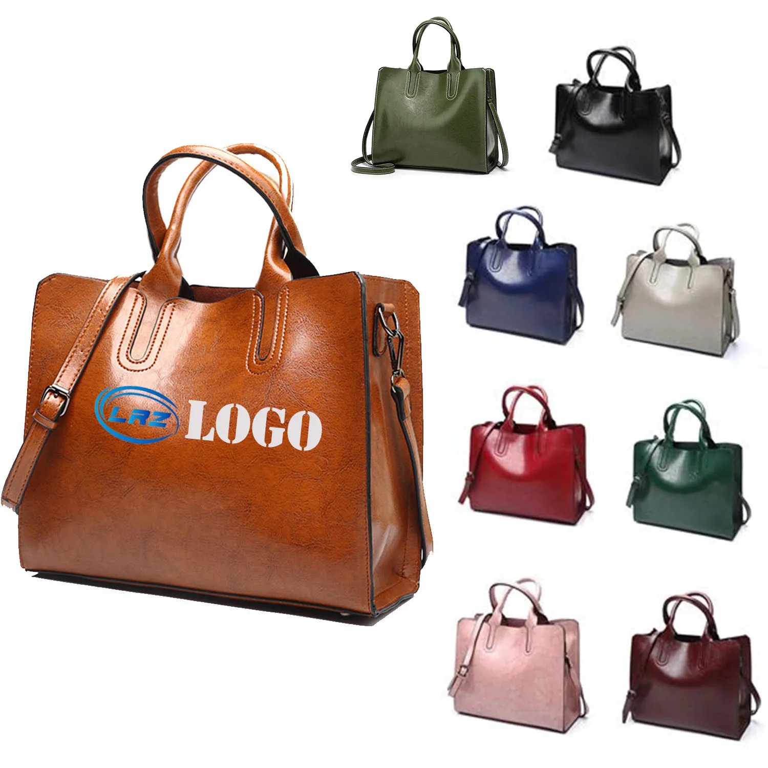 Women's Large Capacity Retro Mature Handbag 6
