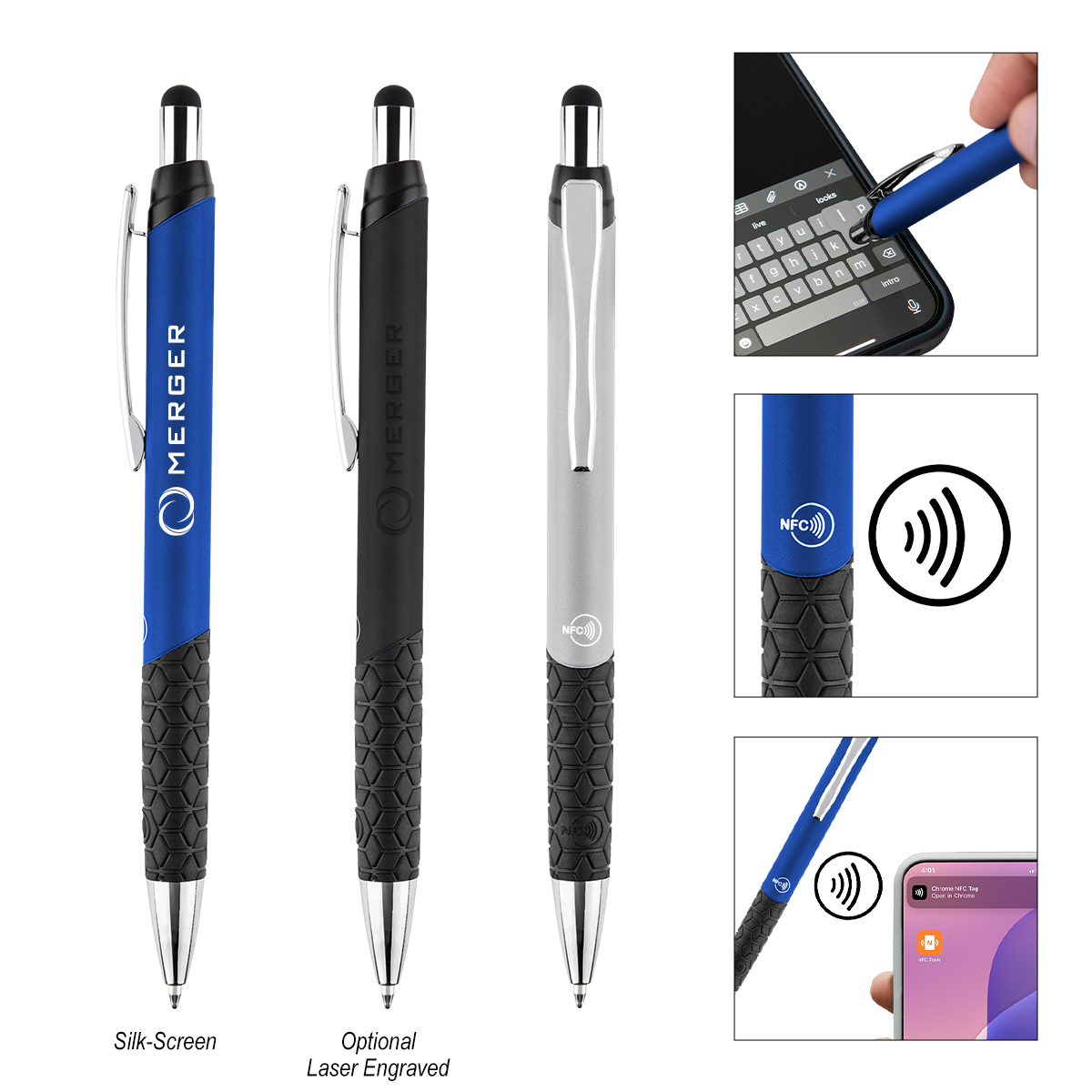 RECYCLED ALUMINUM NFC SMART PEN