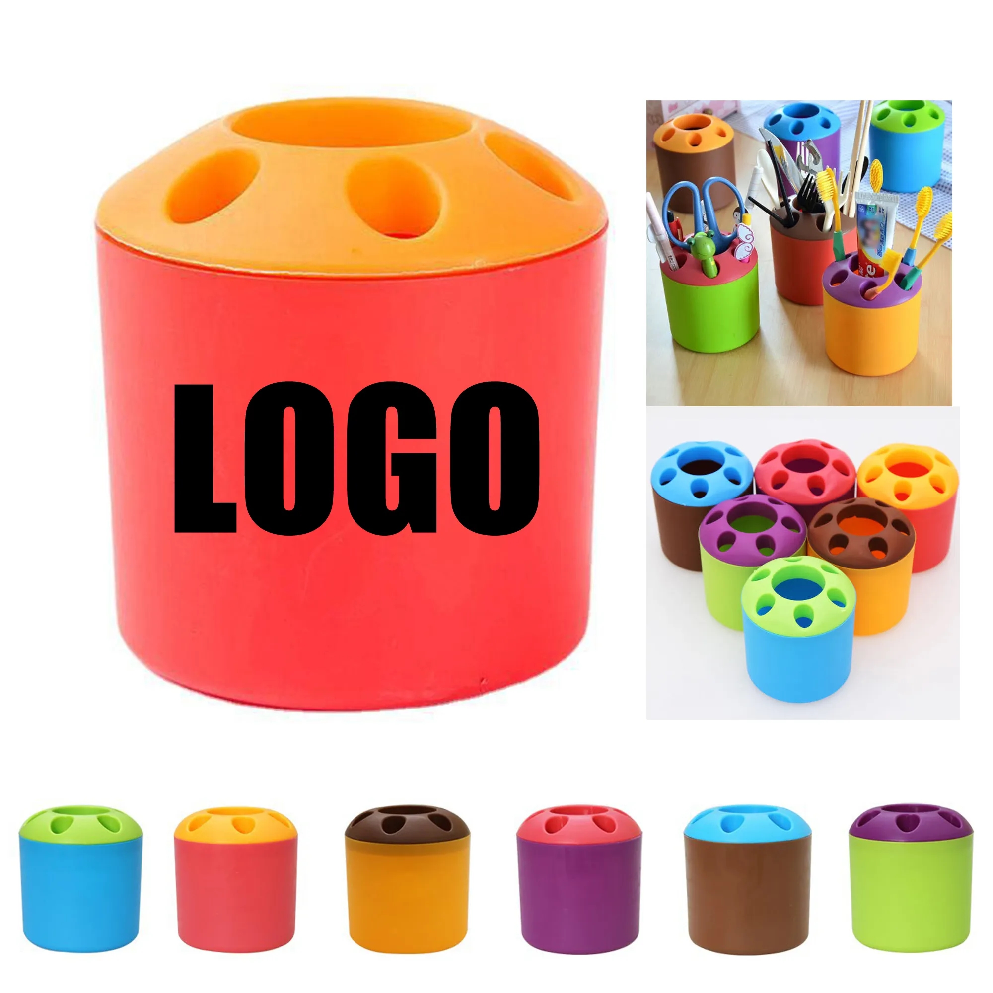 Plastic Pen Holder 1
