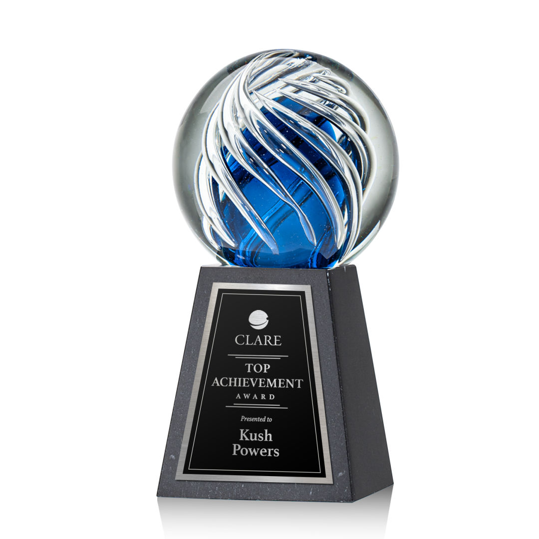 Genista Award on Tall Marble Base 7