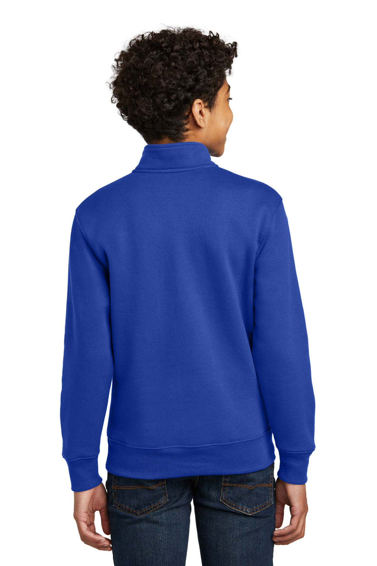 Port & Company® Youth Core Fleece 1/4-Zip Pullover Sweatshirt 17