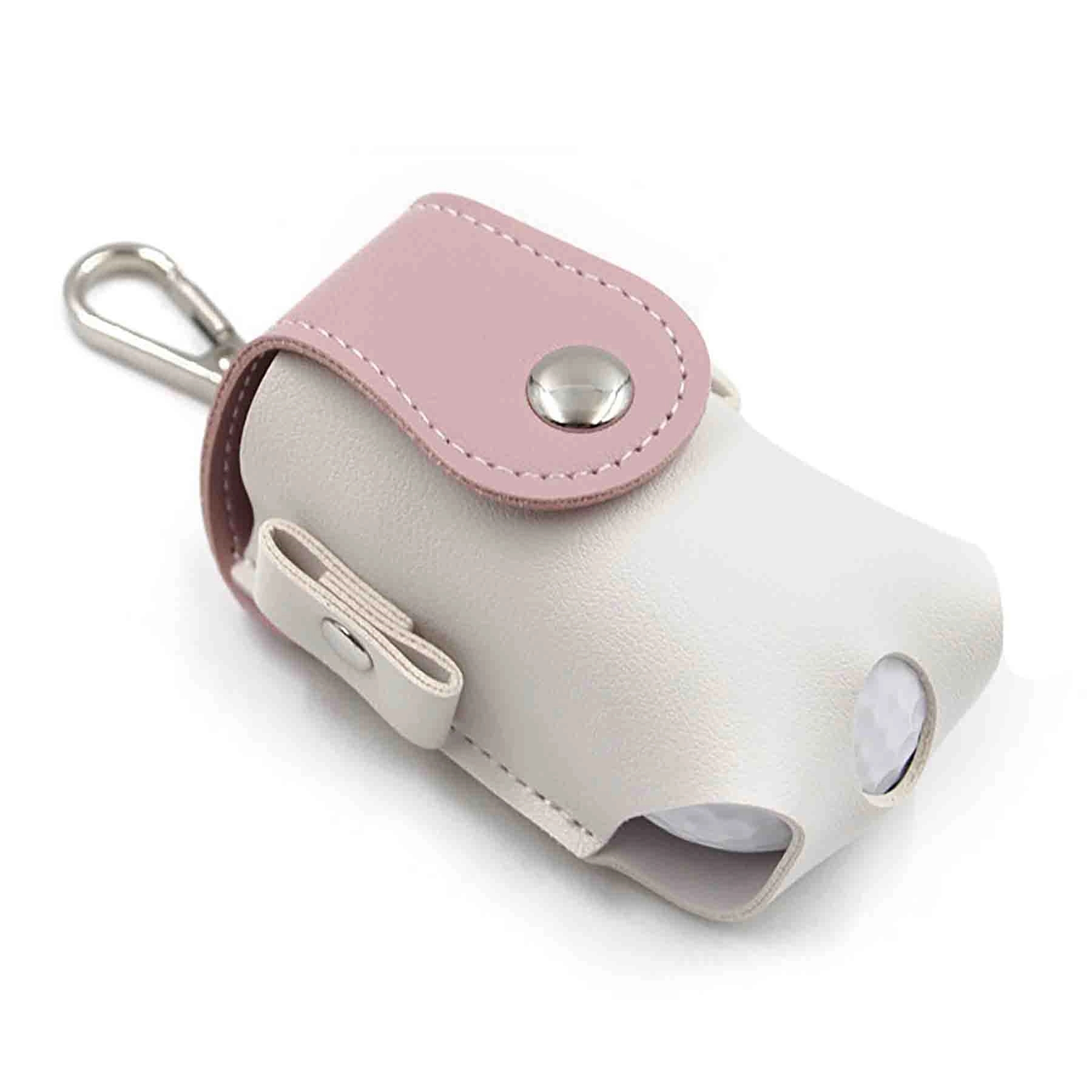 Golf Ball Pouch Leather 3