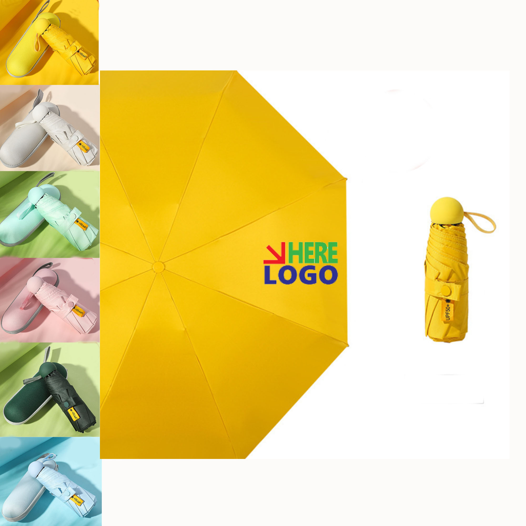 Sunshade UV Protection Folding Umbrella 2