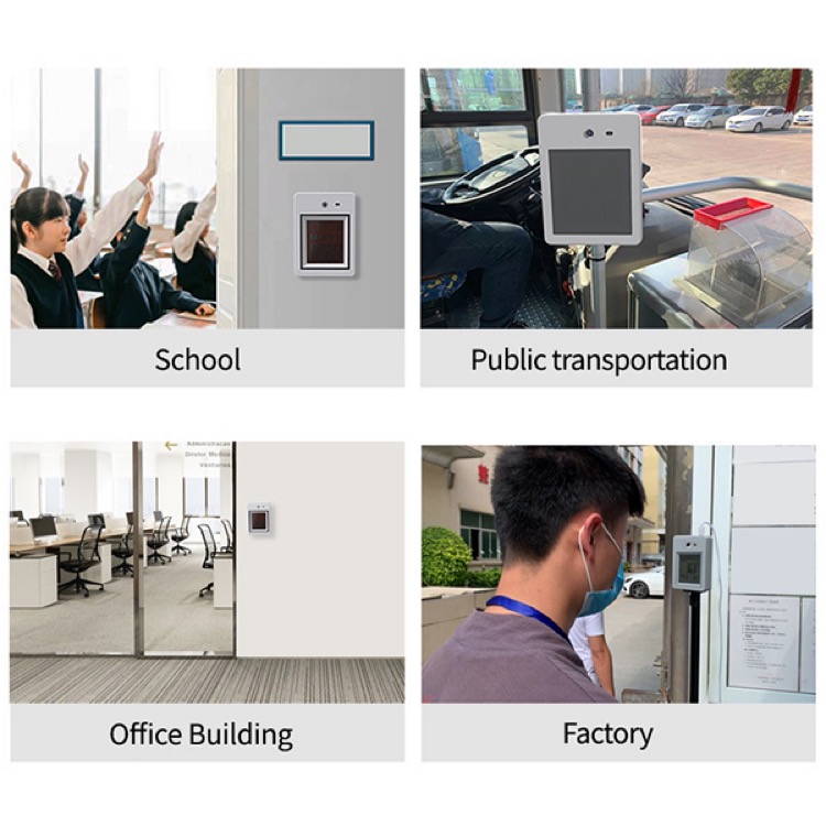 Intelli-Meter Touchless Wall Mount Infrared Thermometer 8