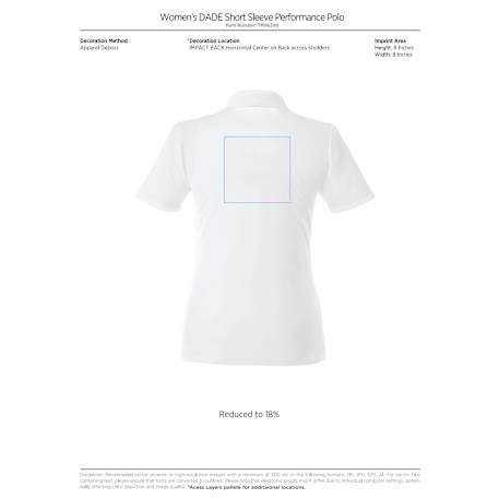Women's DADE Short Sleeve Polo 89