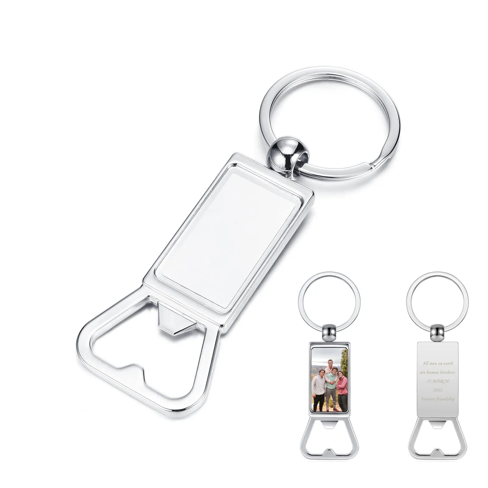 Blank Keychains Metal Bottle Opener 1