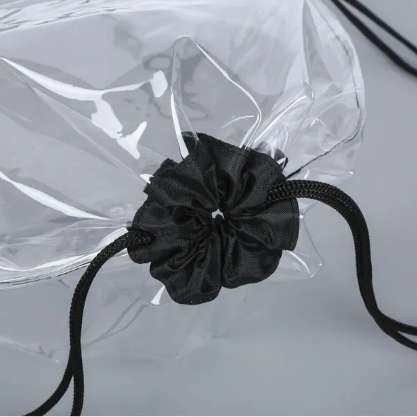 Huge Clear Drawstring Pouches with Transparent Storage Bags 3