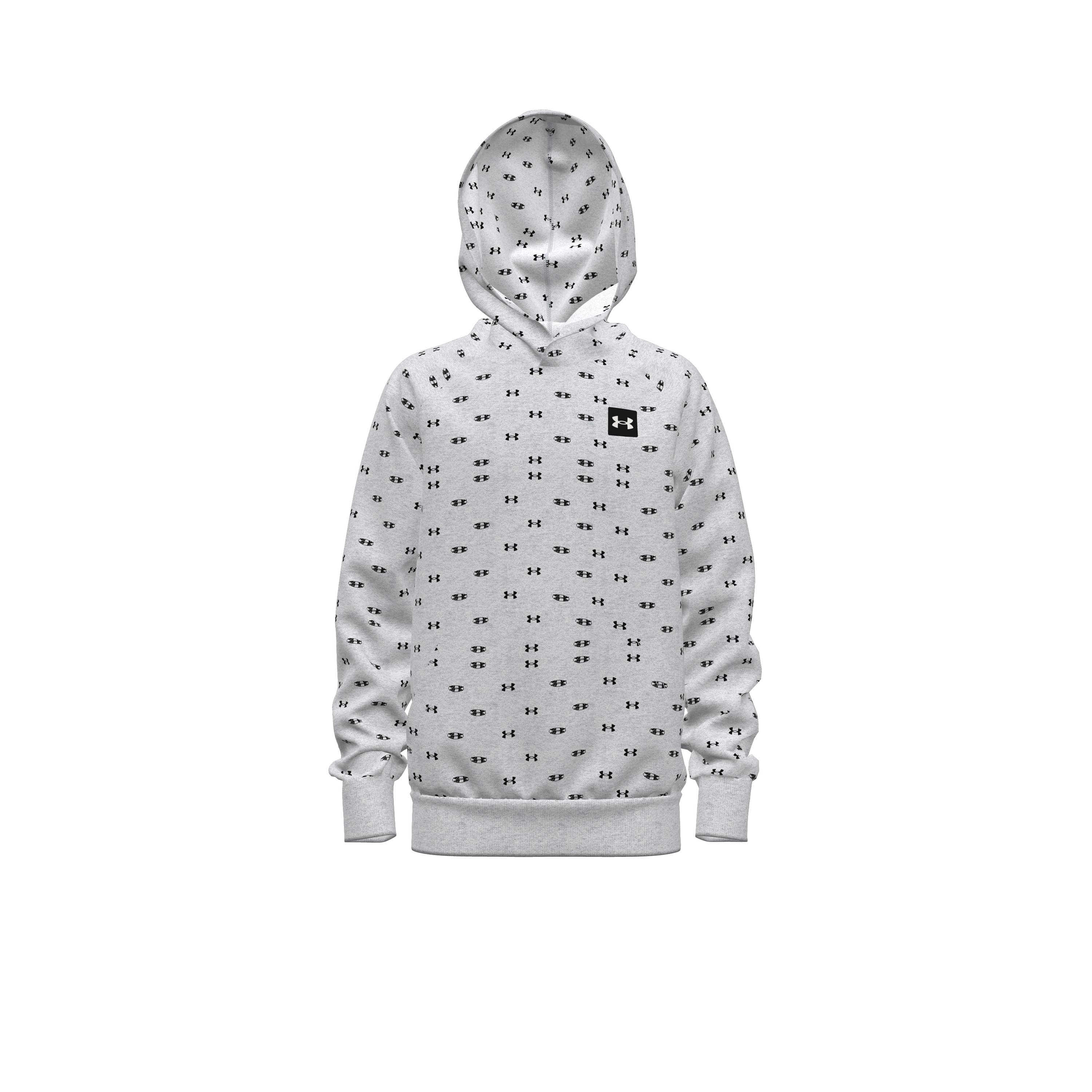 Boys' UA Rival Fleece Printed Hoodie  3