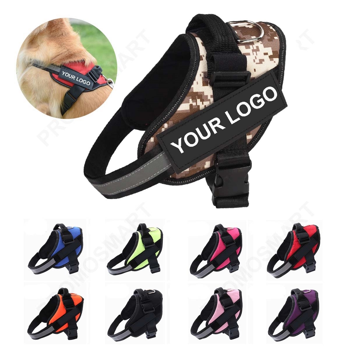 Custom Logo Pet Harness 2