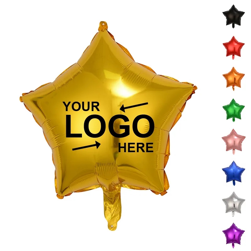 18" Star Aluminum Film Balloon