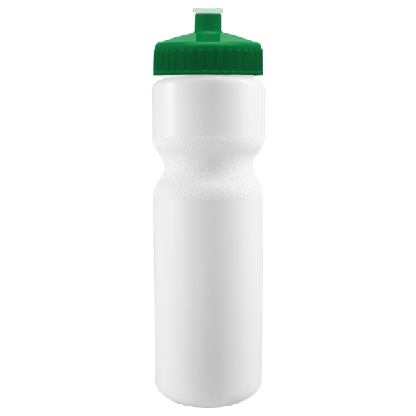 Cyclo-Cross 28oz Bike Bottle - White w/Push-Pull Lid 52