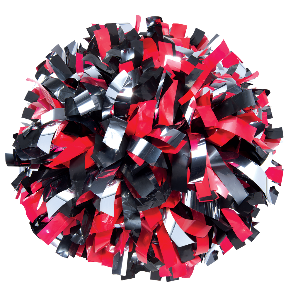 Custom Plastic Show Pom with Flash 66