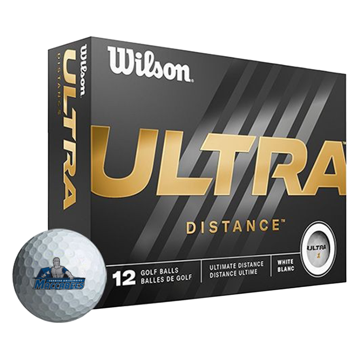 Wilson Ultra Ultimate Distance Golf Balls with Custom Imprints 2