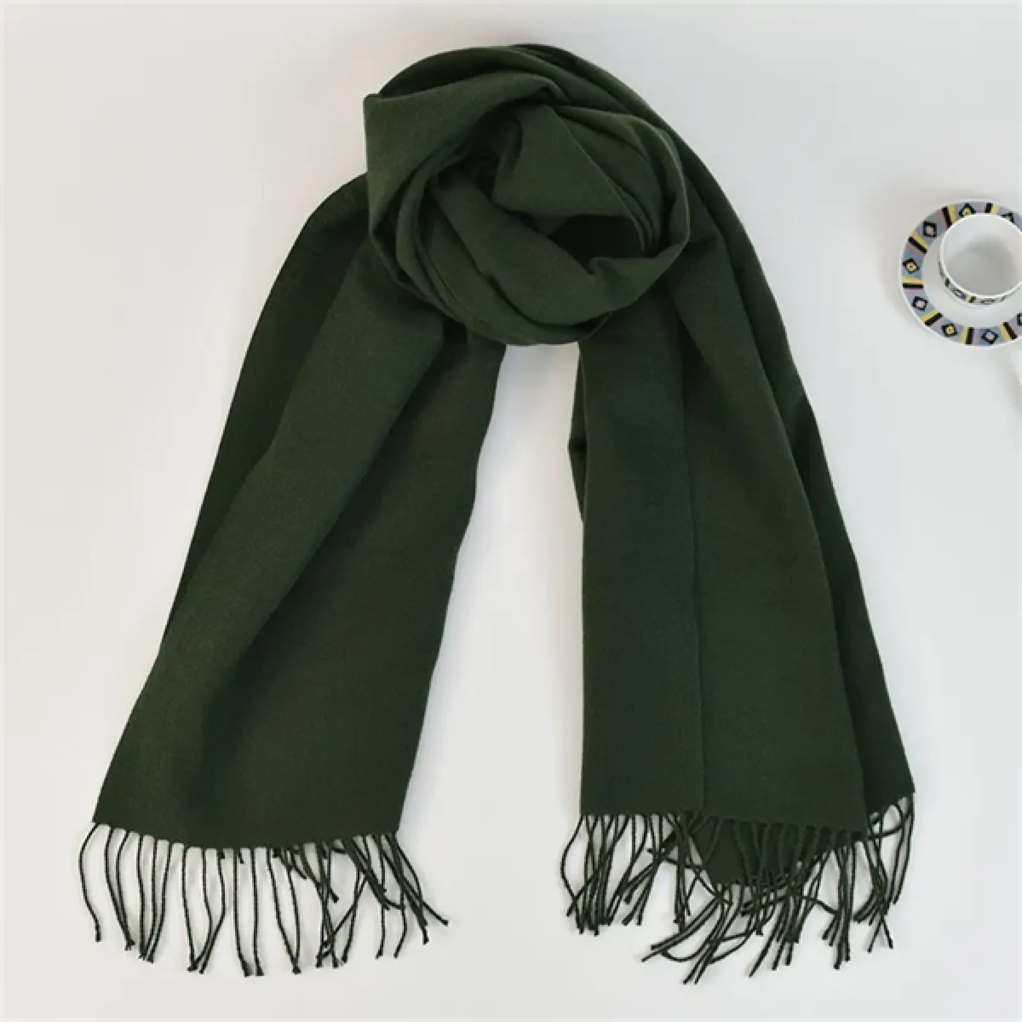 Women Large Soft Solid Shawl Pashmina Wrap Scarf 3