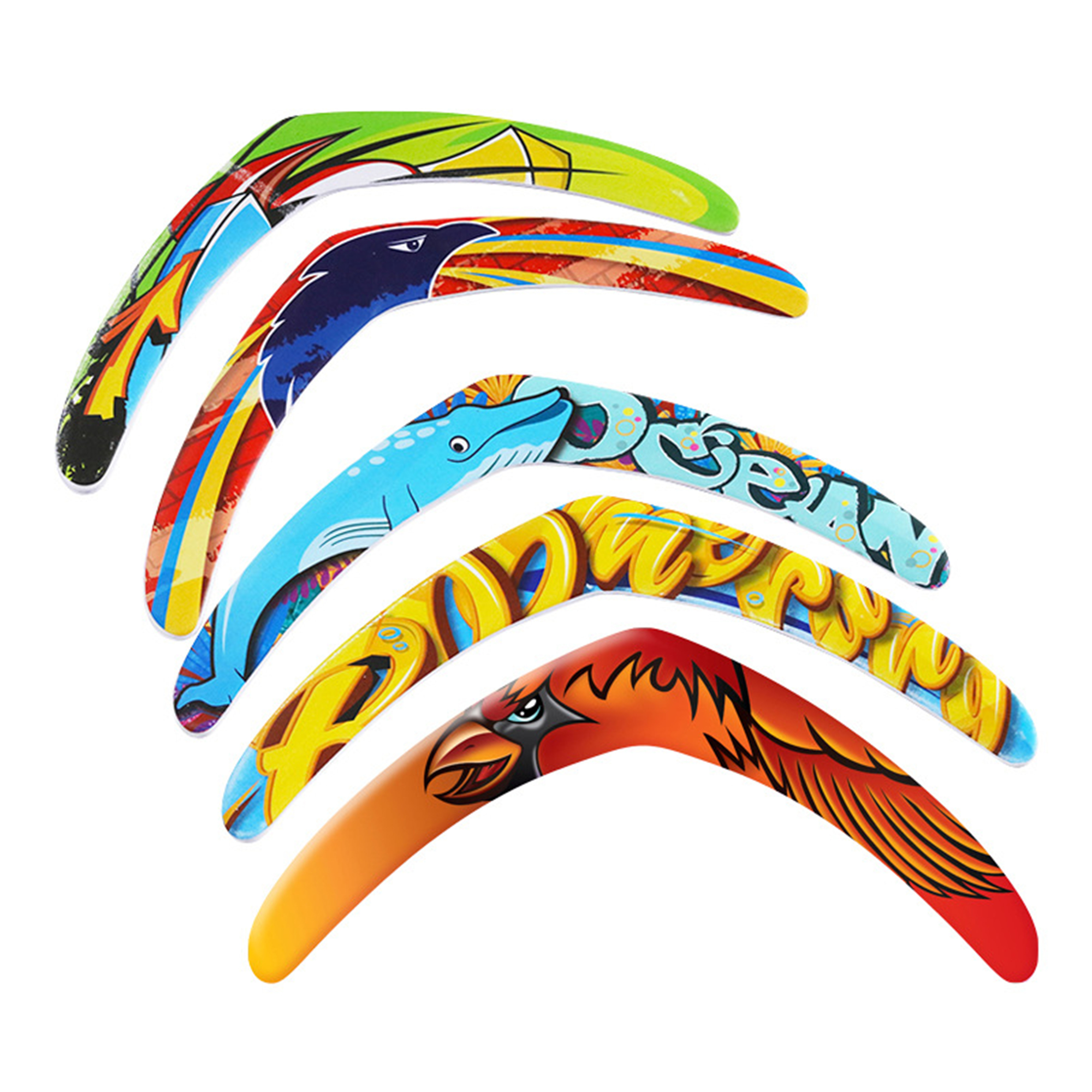 V-Shaped Returning Boomerang Eagle 5