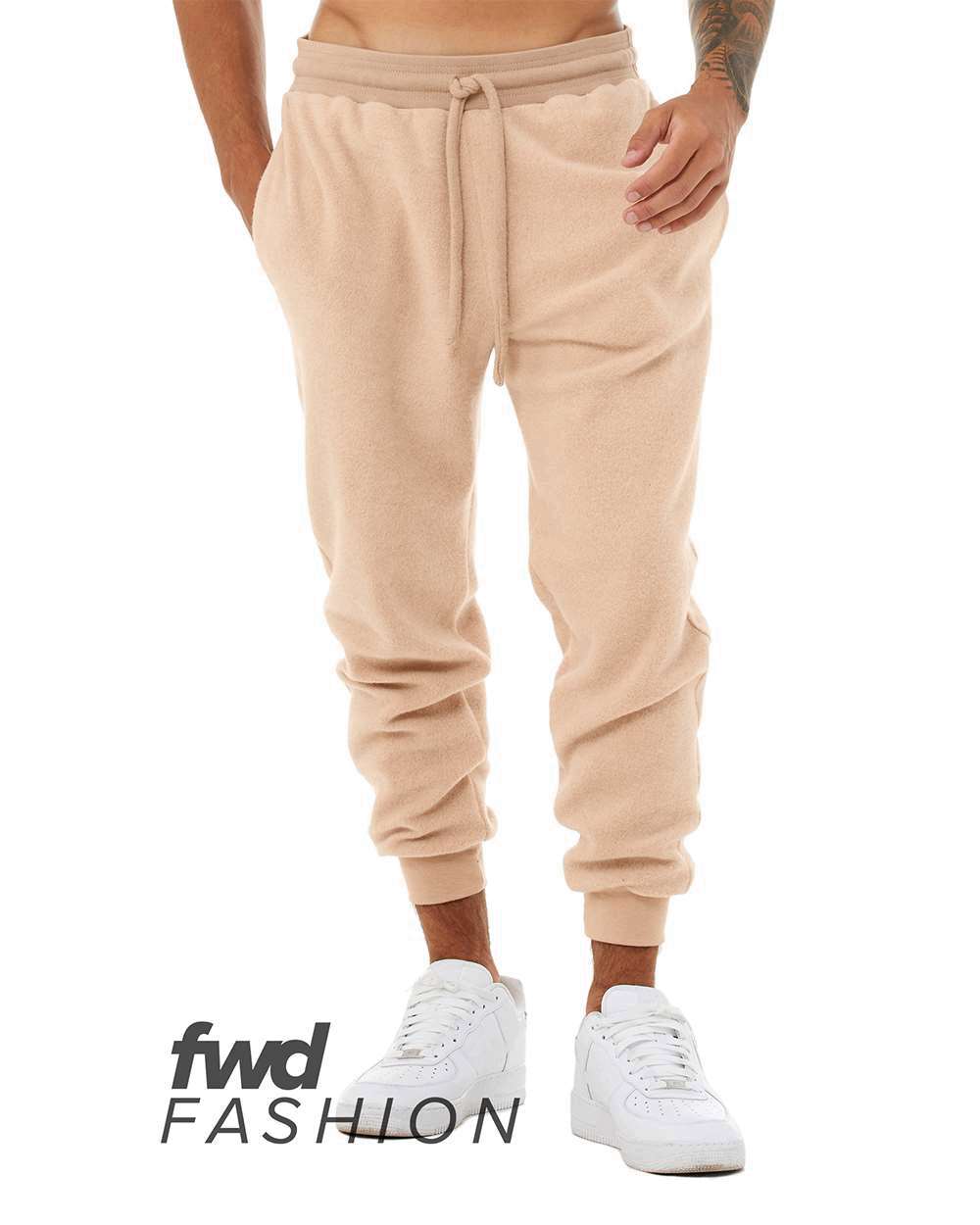 Unisex FWD Fashion Sueded Fleece Joggers - 3327 9