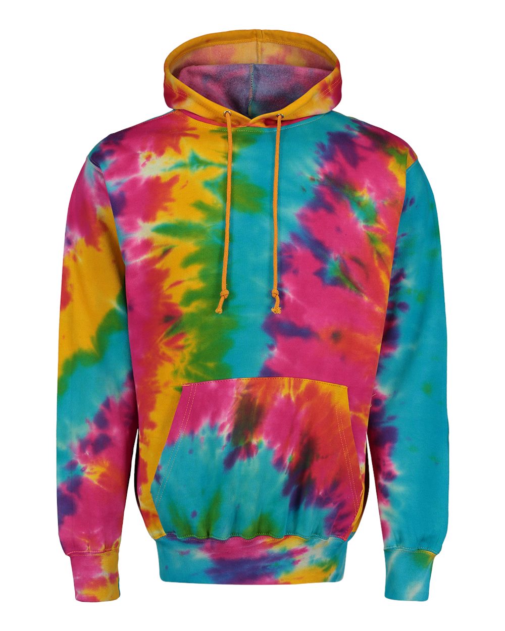 Unisex Classic Fleece Tie-Dye Hooded Sweatshirt - 1290 4