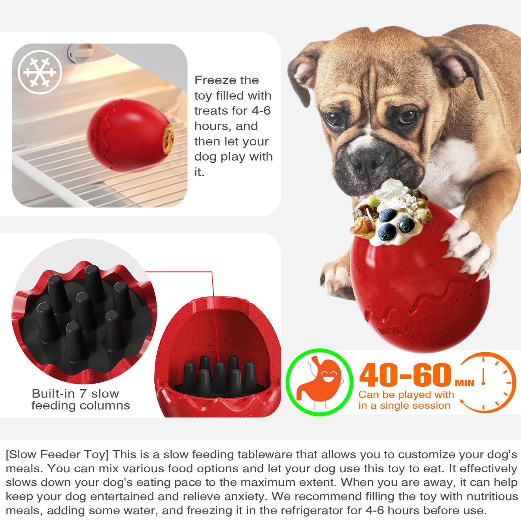 Plastic Aggressive Chewers Dog Toy Ball 11