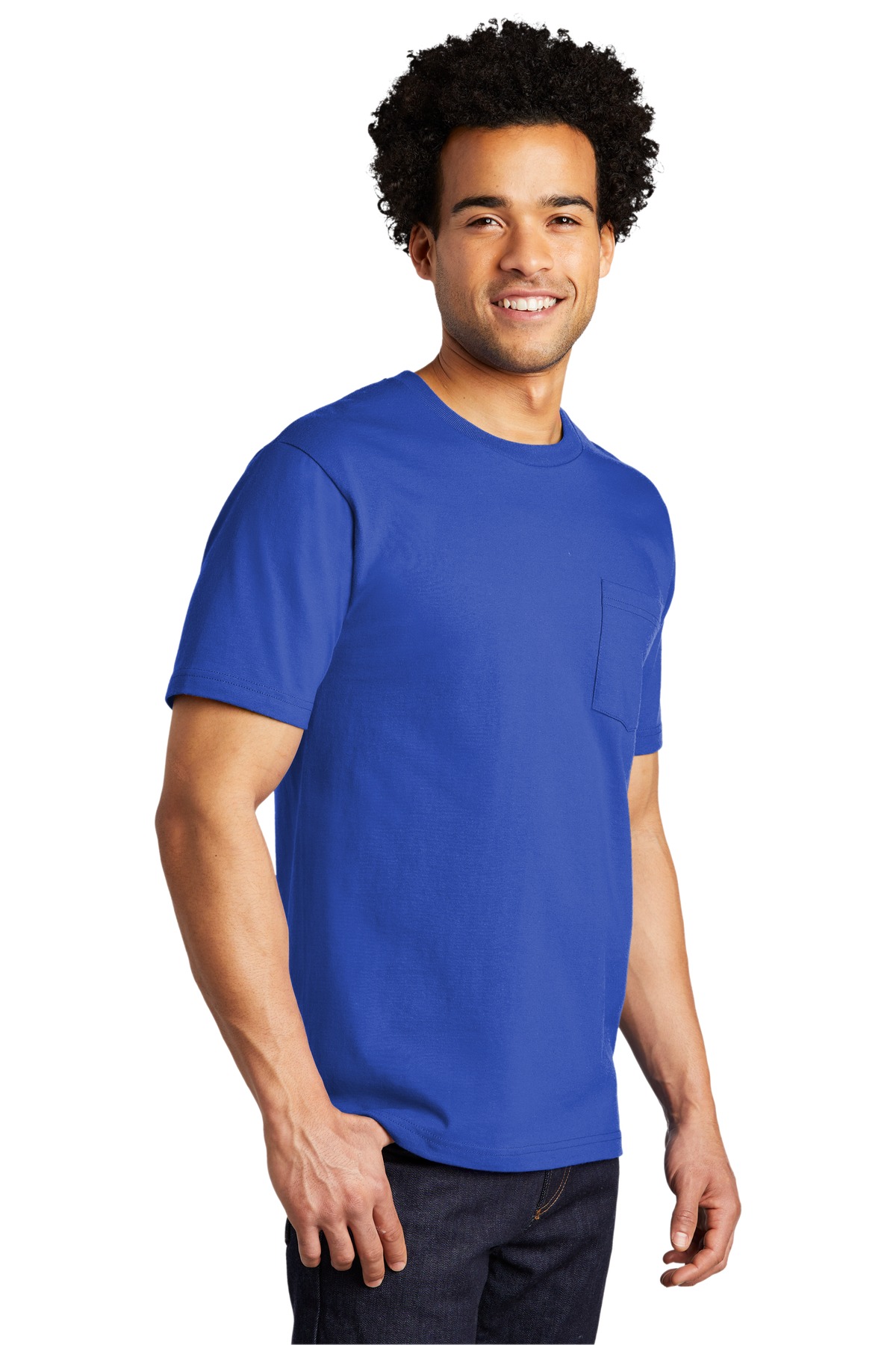 Port & Co Bouncer Pocket Tee PC600P 20