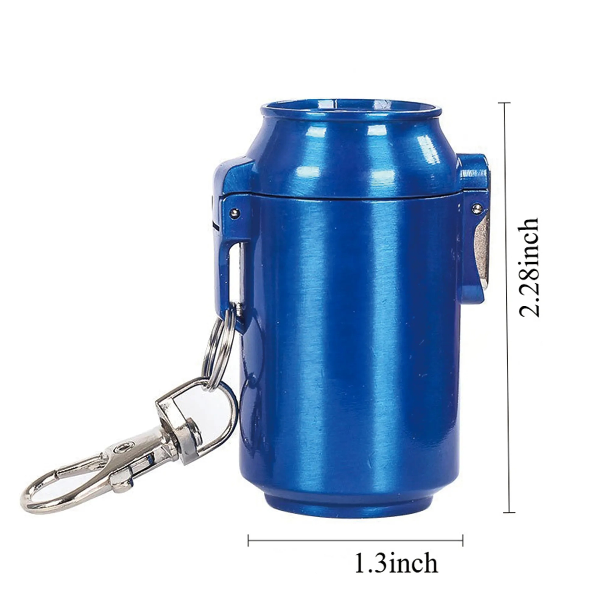 Metal Ashtray Keychain 2