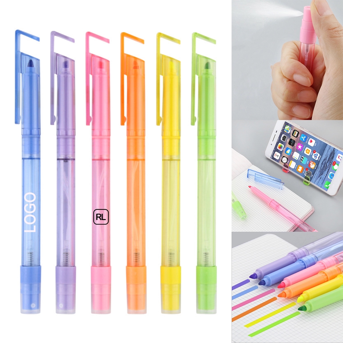 Refillable Hand Sanitizer Stylus Marking Pen 3